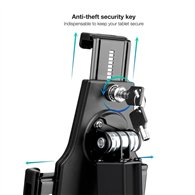 Soporte Sobremesa Tooq Antirrobo Para Tablet 79-105 Black