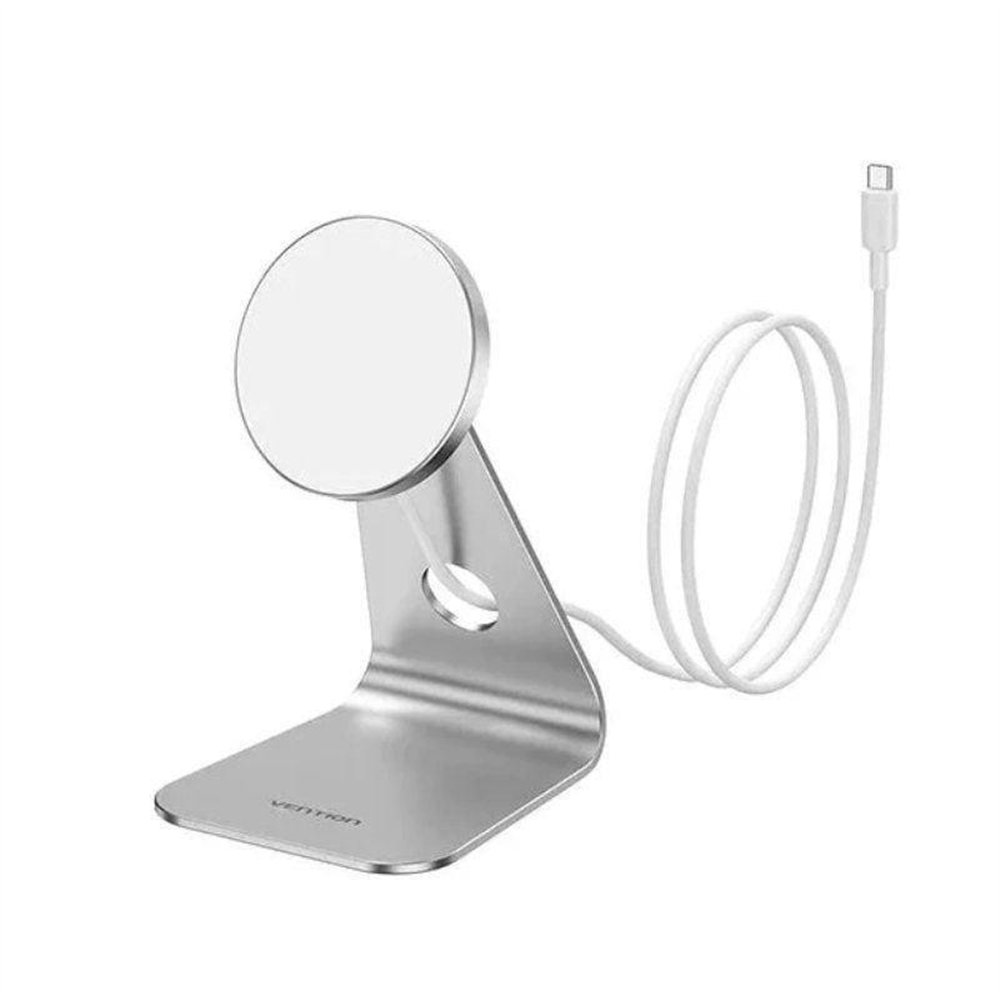 Cargador De Pared Vention Gan Usb-c 20w White Cable Lightning 1m White
