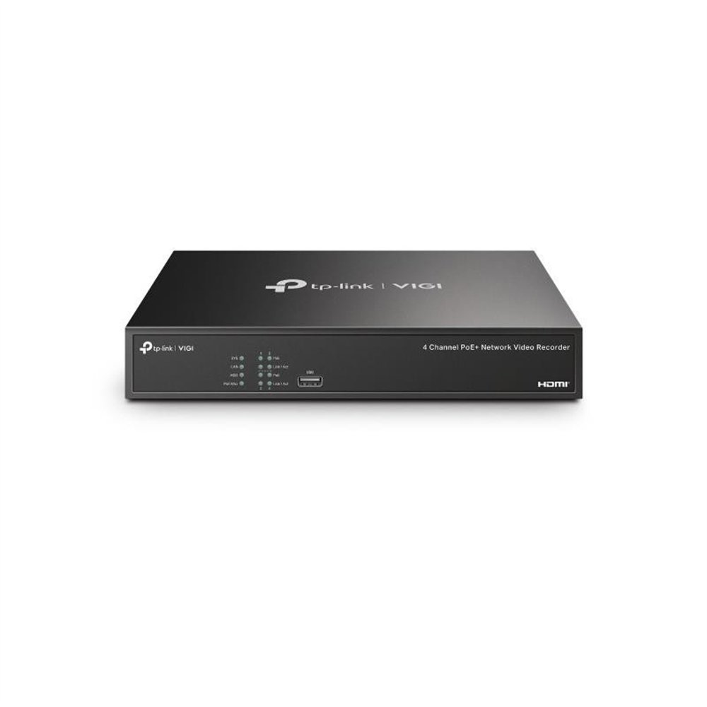 Grabador Ip Nvr Tp-link Vigi 4 Ch Ip 1hdd H265 Poe