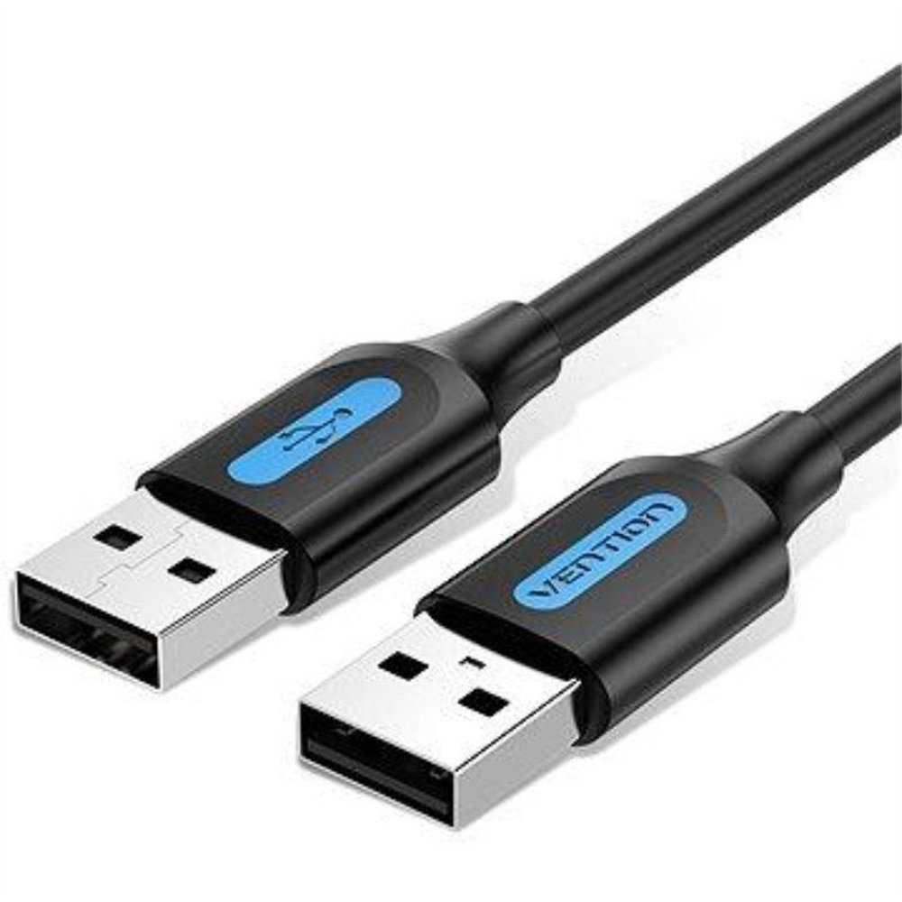 Cable Vention Usb 20 Usb-a - Usb-a 480mbps 60w 05m Black