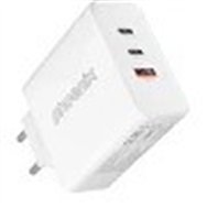 Cargador De Pared Phoenix Gan 2xusb-c X1usb-a 65w White
