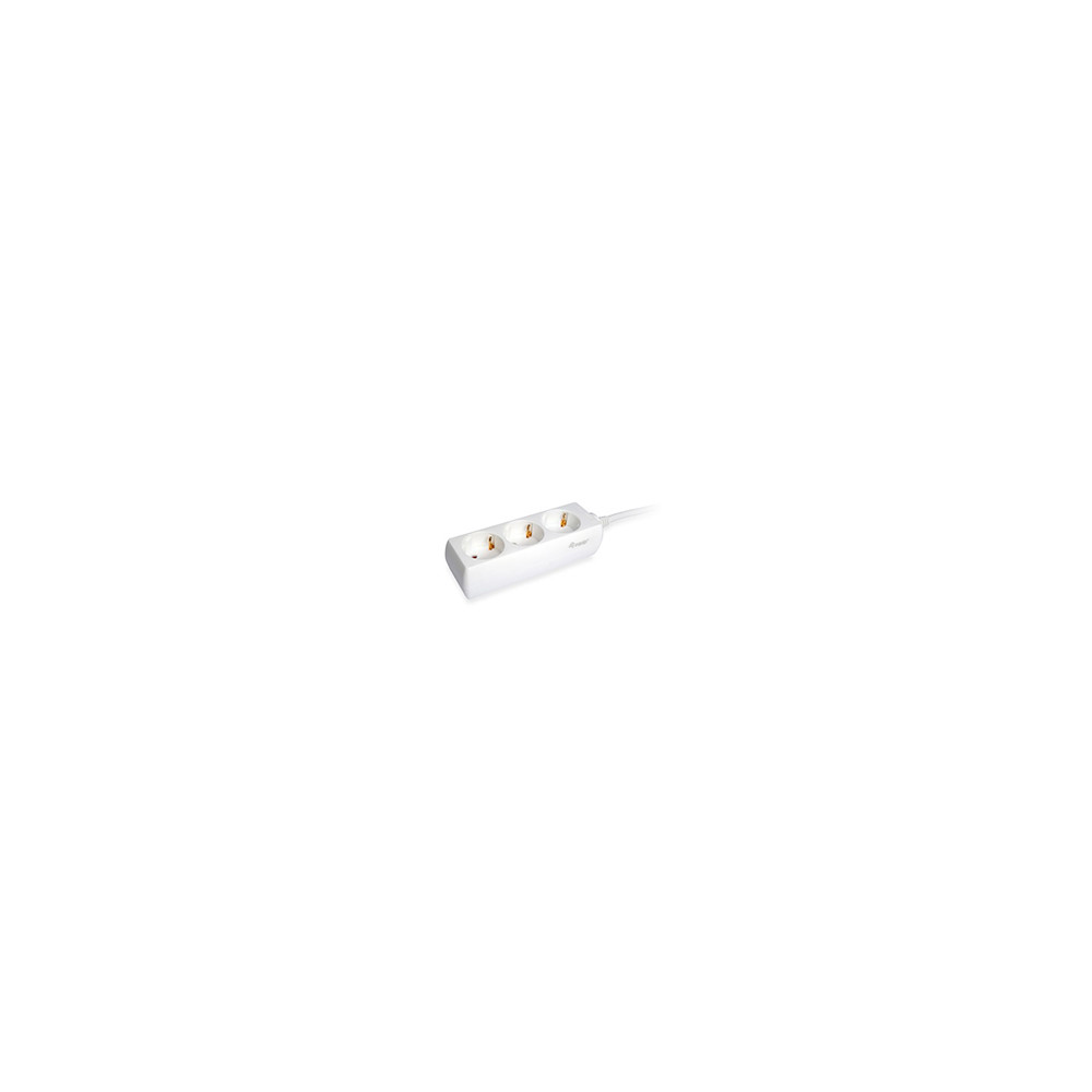 Regleta Equip 3xschuko Cable 1.5m Blanca (eq245550)
