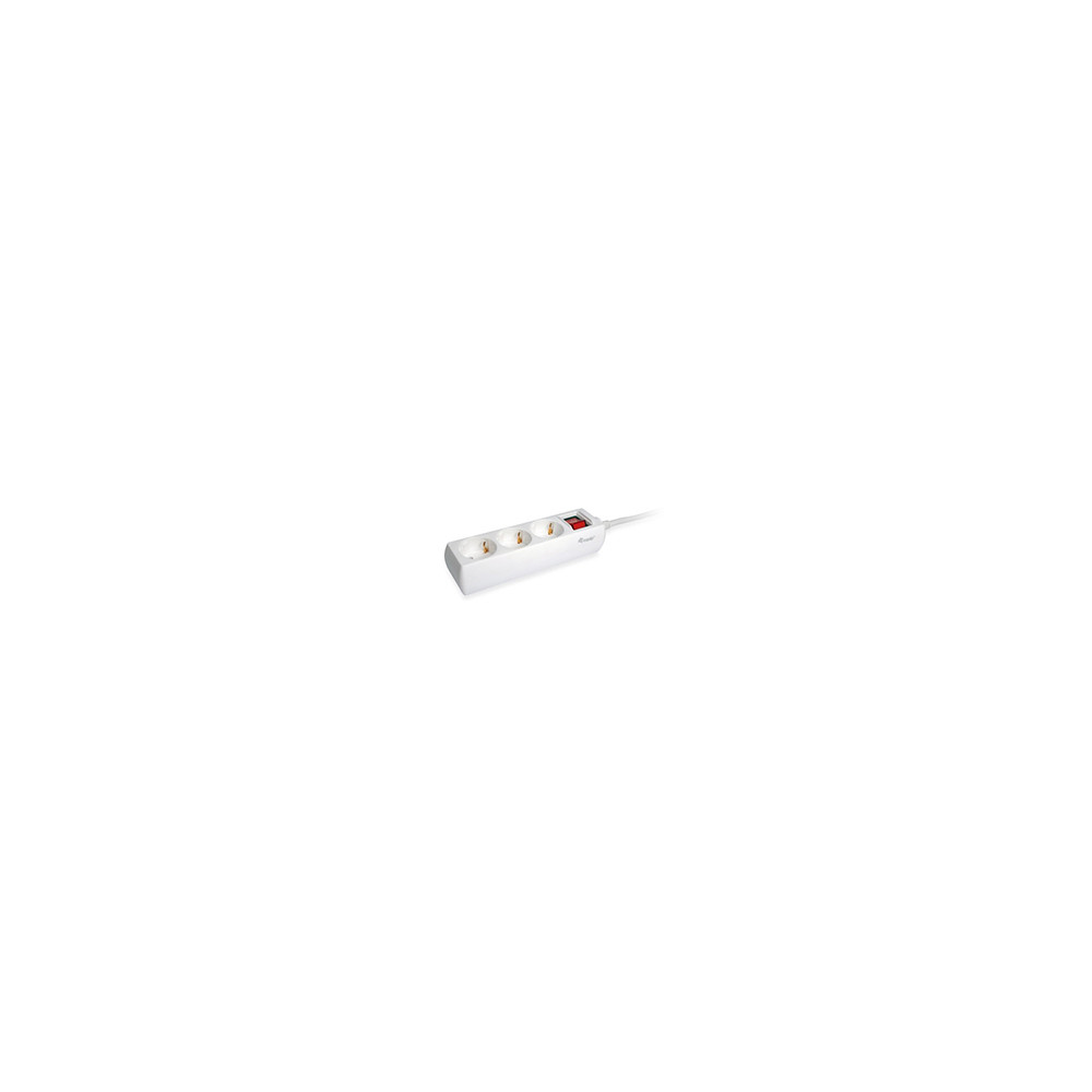 Regleta Equip 3xschuko Interruptor Blanca (eq245551)