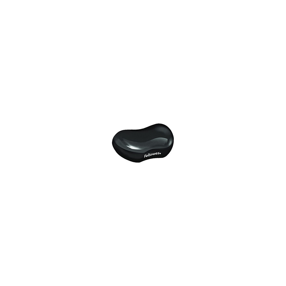 Reposamuñecas Fellowes Gel Crystal Negro (9112301)