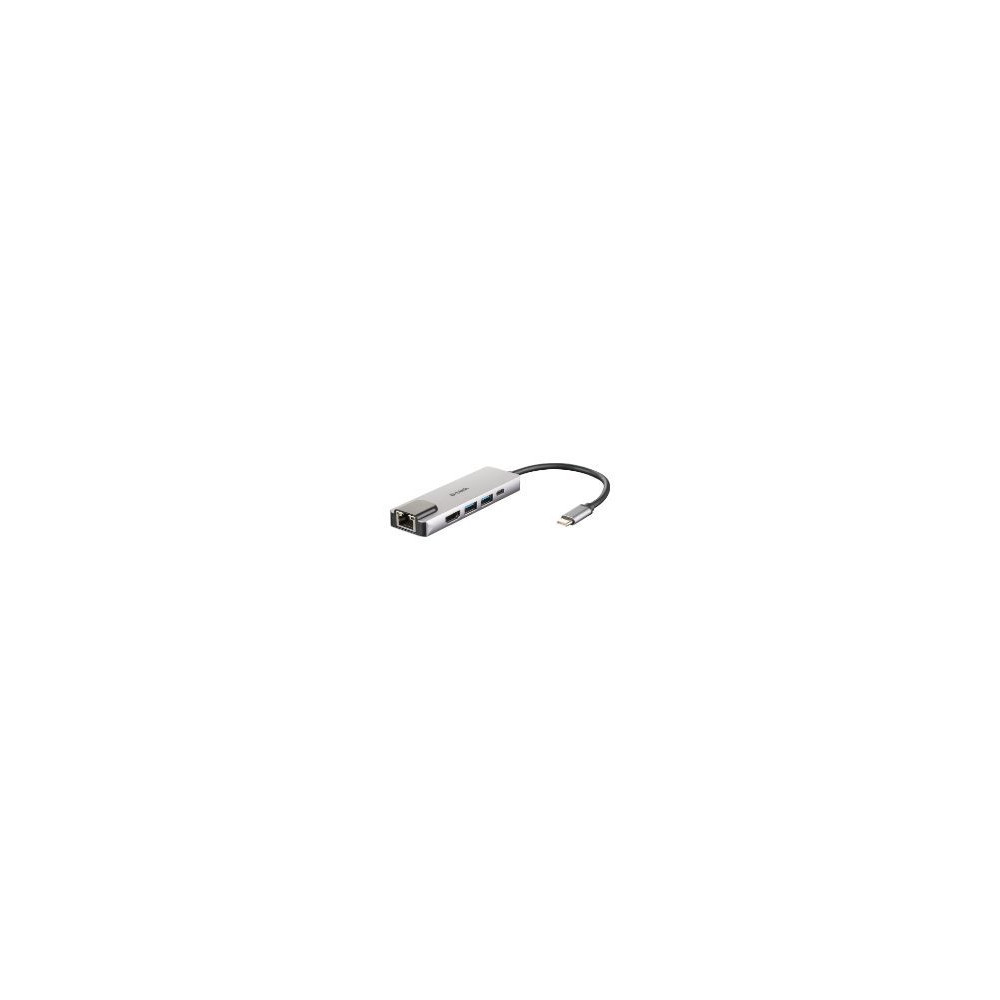 Hub D-link Usb-c A Hdmi Rj45 Usb-c 2xusb 3.0 (dub-m520)