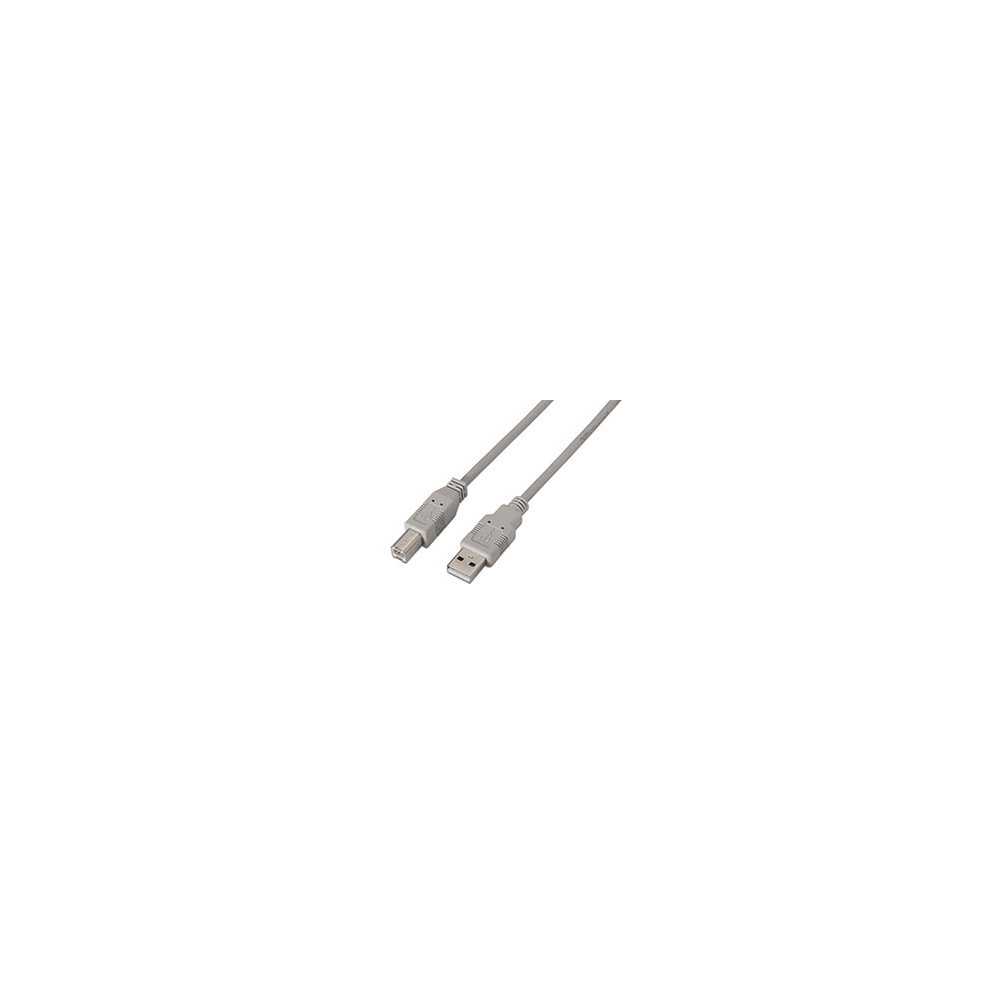 Cable Aisens Usb-a/m A Usb-b/m 1m Beige (a101-0001)