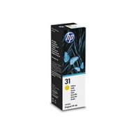 Botella De Tinta Hp 31 Amarillo 70ml 8000 Pág (1vu28ae)