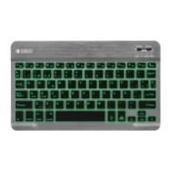 Teclado Subblim Retroiluminado Bt Gris (sub-kbt-smbl31)