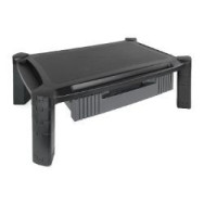 Soporte Elevador Tooq Multiusos Cajón Negro (mmpssd01)