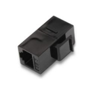 Adaptador Aisens Rj45/h A Rj45/h Utp Negro (a139-0299)
