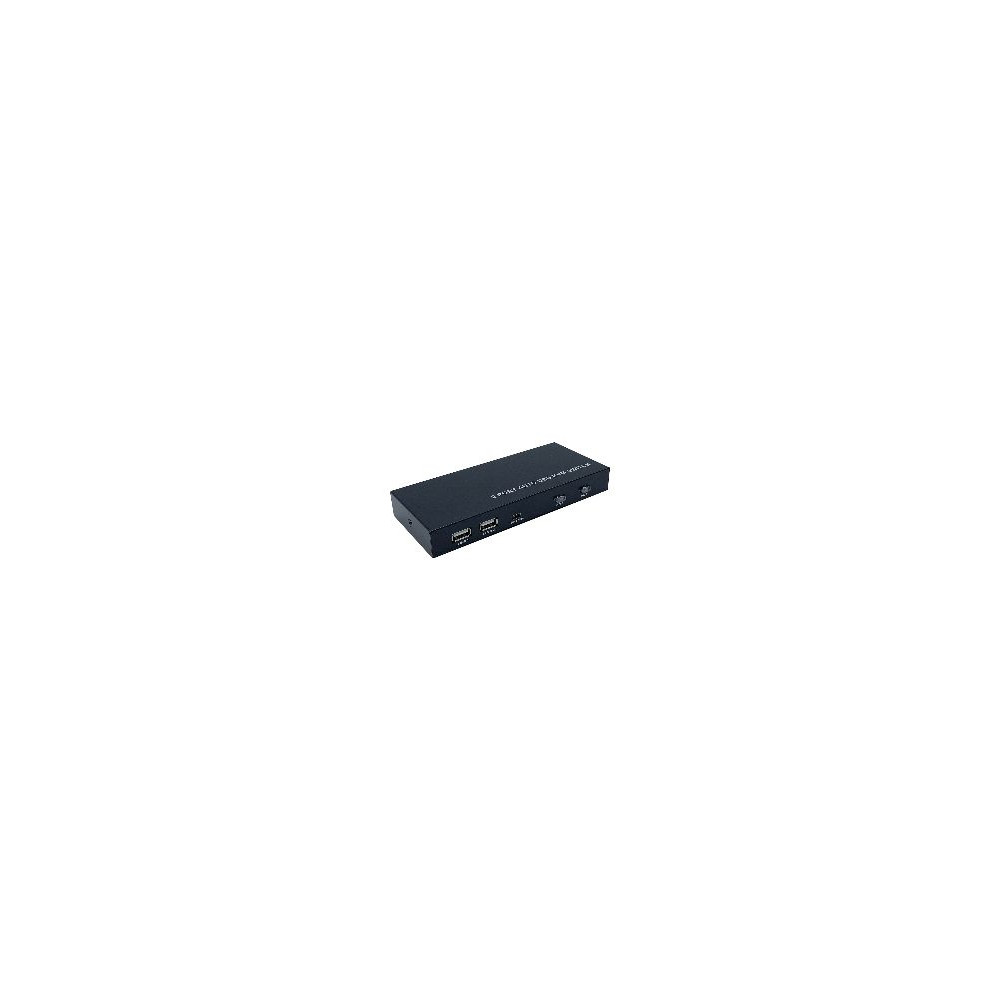 Conmutador Aisens Kvm 4k Usb 2.0 Hdmi Negro (a111-0400)