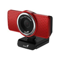 Webcam Genius Ecam 8000 Fhd Micrófono Roja(32200001401)
