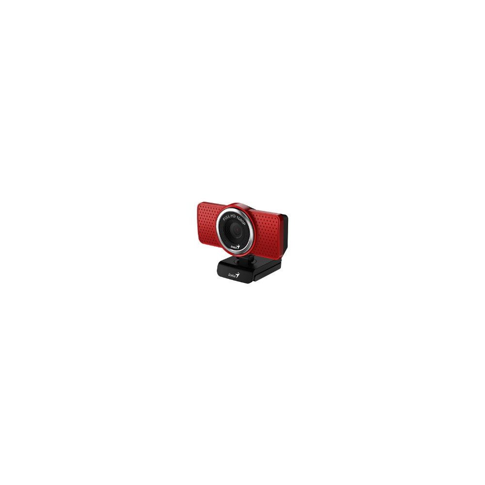 Webcam Genius Ecam 8000 Fhd Micrófono Roja(32200001401)