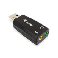 Tarjeta De Sonido Equip Life Usb 3.5mm Negro (eq245320)