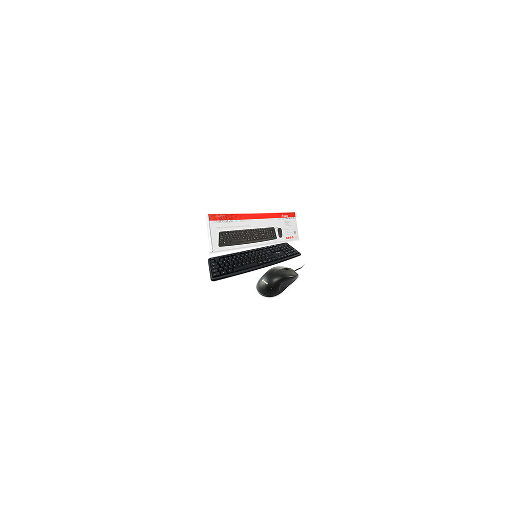 Teclado+ratón Equip Life Usb Portugués Negro (eq245202)