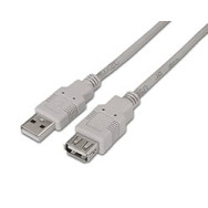 Cable Aisens Usb-a/m A Usb-a/h 1.8m Beige (a101-0013)