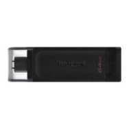 Pendrive Kingston Dt70 64gb Usb-c 3.0 Negro (dt70/64gb)