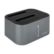 Dock Station Tooq 2.5/3.5 Usb3.0/3.1 Gris (tqds-805g)