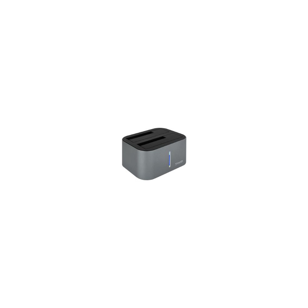 Dock Station Tooq 2.5"/3.5" Usb3.0/3.1 Gris (tqds-805g)