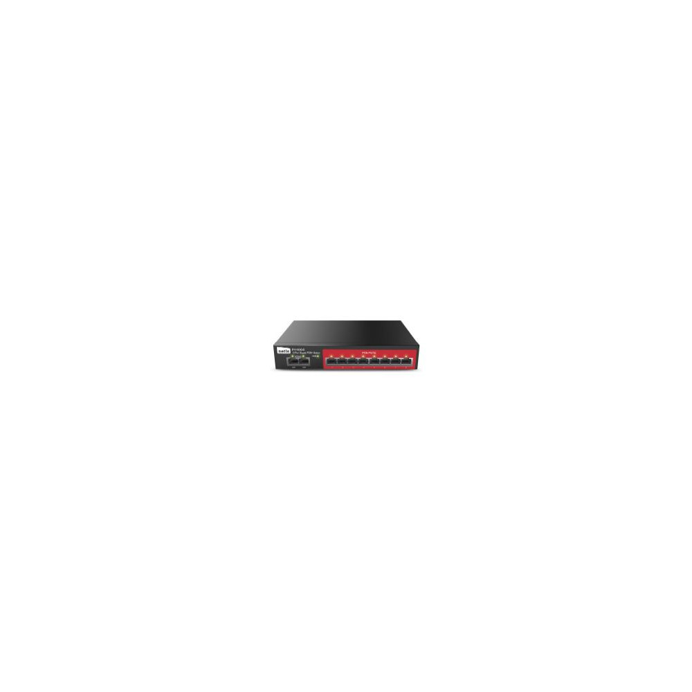 Switch Netis 10xrj45 Gbe Poe 120w Negro (p110gc)