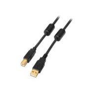 Cable Aisens Usb-a/m A Usb-b/m 2m Negro (a101-0009)