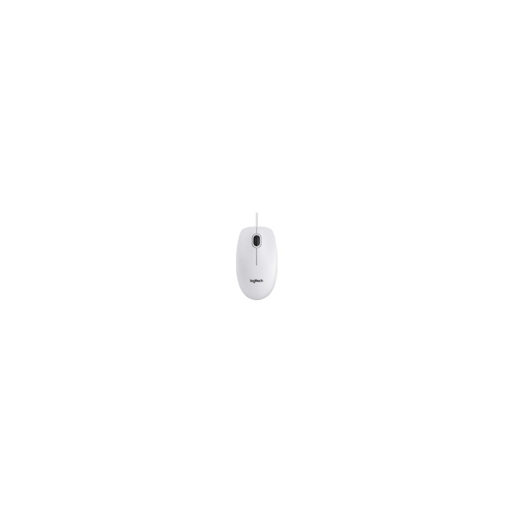 Ratón Logitech B100 Óptico Usb-a Blanco (910-003360)