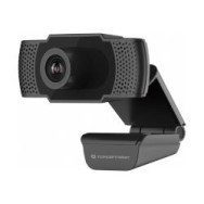 Webcam Conceptronic Fhd Usb Micrófono Negra (amdis01b)