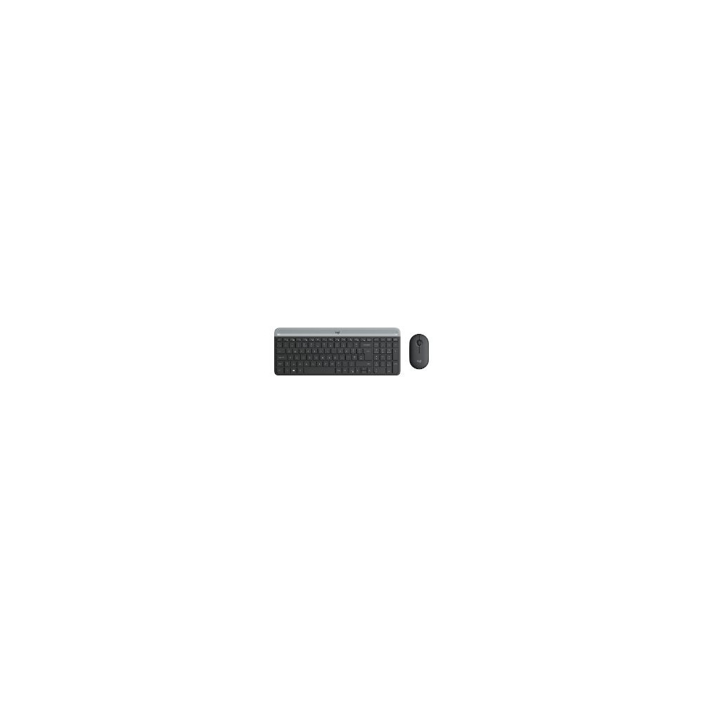 T+ratón Logitech Mk470 Rf 1000dpi Negro (920-009198)
