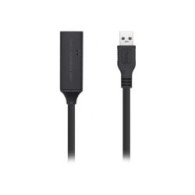 Cable Aisens Usb-a/m A Usb-a/h 5m Negro (a105-0407)
