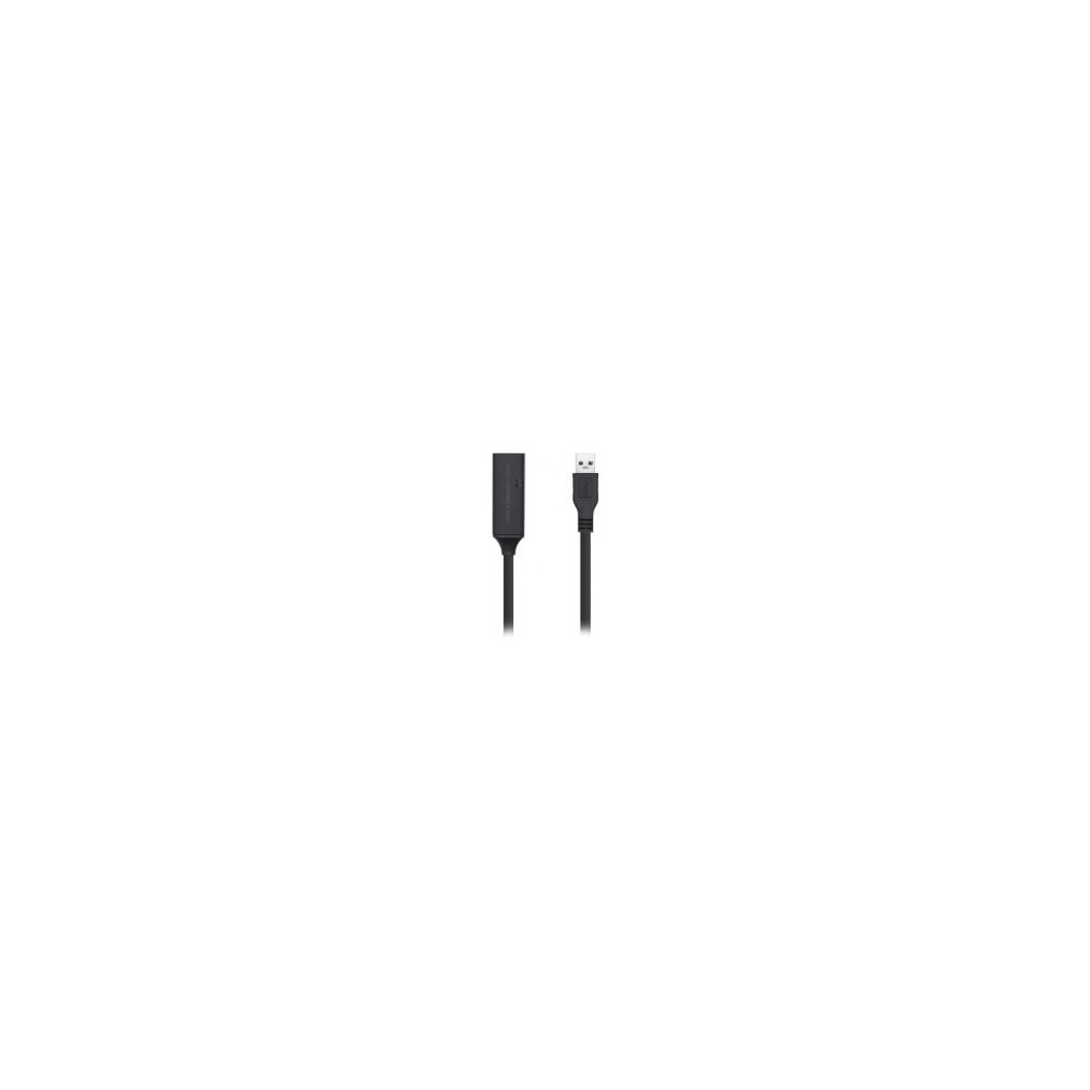 Cable Aisens Usb-a/m A Usb-a/h 5m Negro (a105-0407)