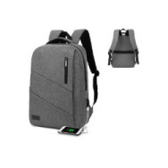 Mochila Subblim City Backpack 15.6 Usb Gris (2bl2000)