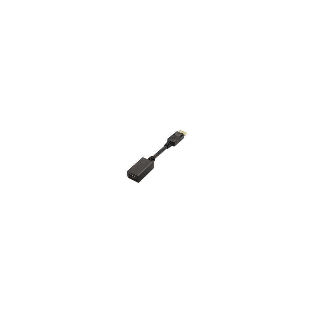 Cable Aisens Dp/m A Hdmi A/h 15cm Negro (a125-0134)