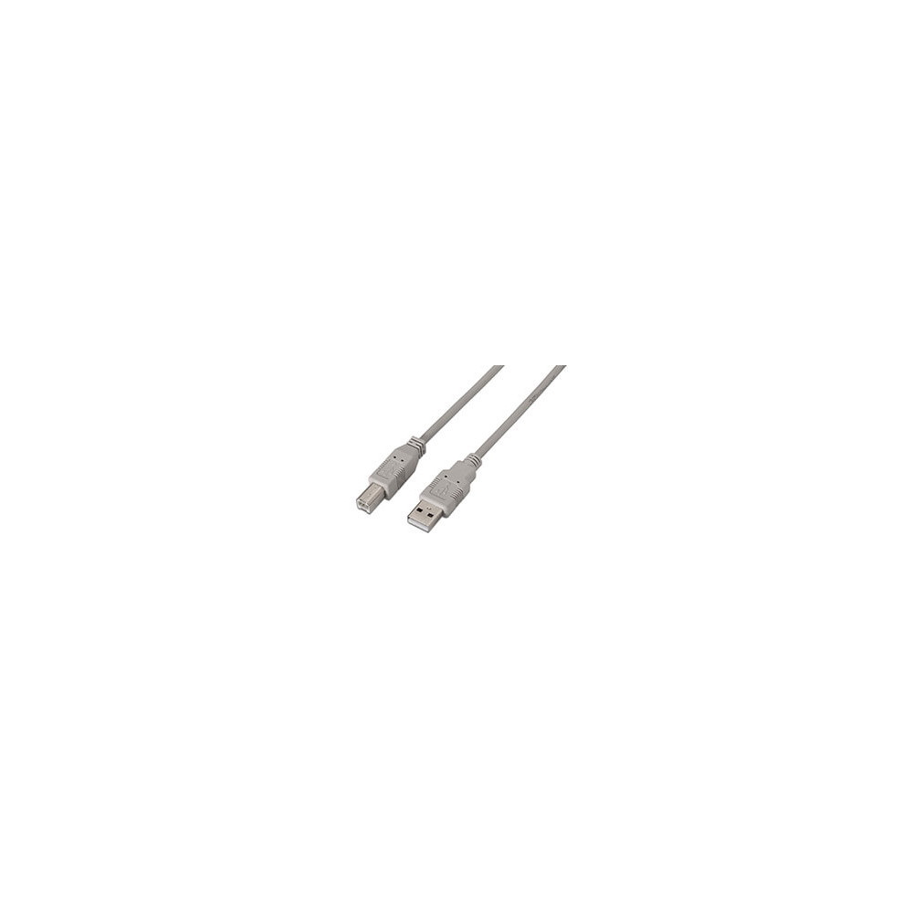 Cable Aisens Usb-a/m A Usb-b/m 3m Beige (a101-0003)