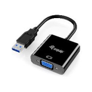 Cable Equip Usb-a/m A Vga/h 0.25m Negro (eq133384)
