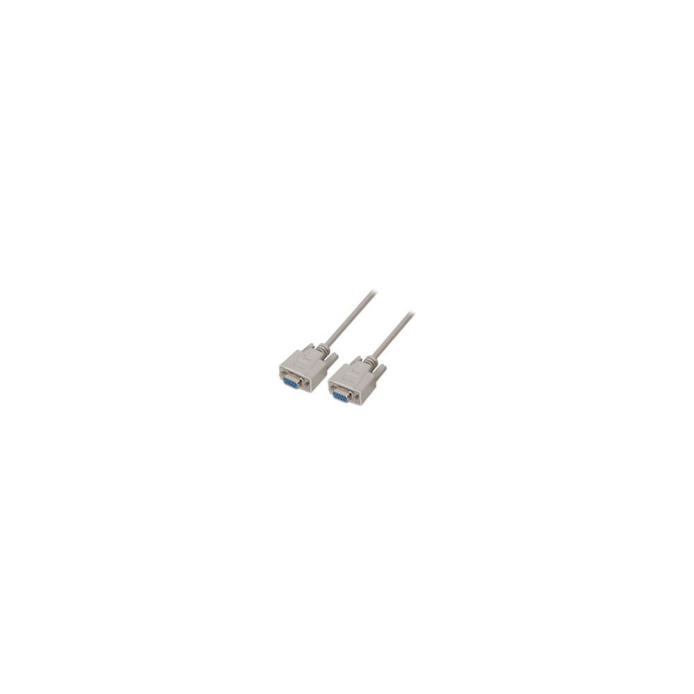 Cable Aisens Rs232 Db9/h A Db9/h 1.8m Beige (a112-0066)