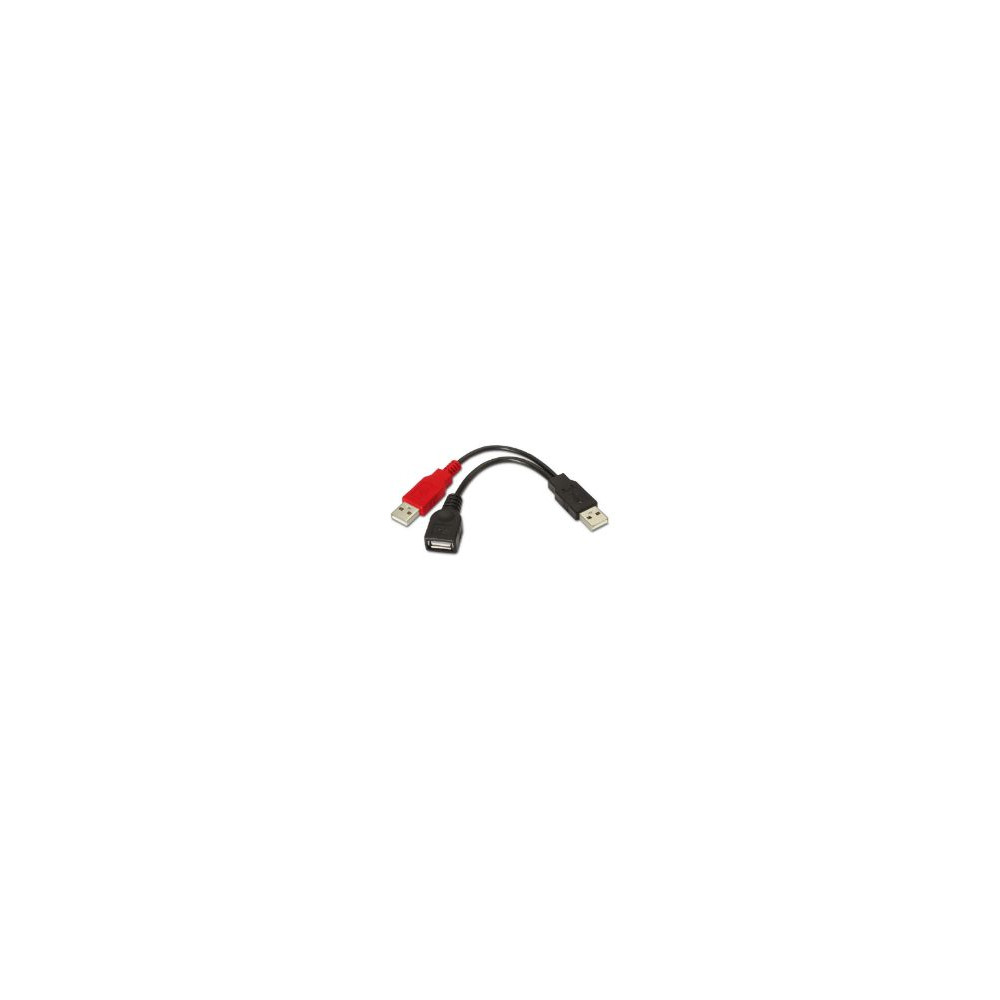 Cable Aisens Usb-a/m A 2xusb-a/h/m 15cm (a101-0030)