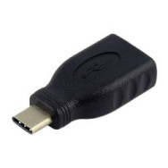 Adaptador Aisens Usb-c/m A Usb-a/h Negro (a108-0323)