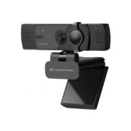 Webcam Conceptronic 4k Usb Micrófono Negra (amdis07b)