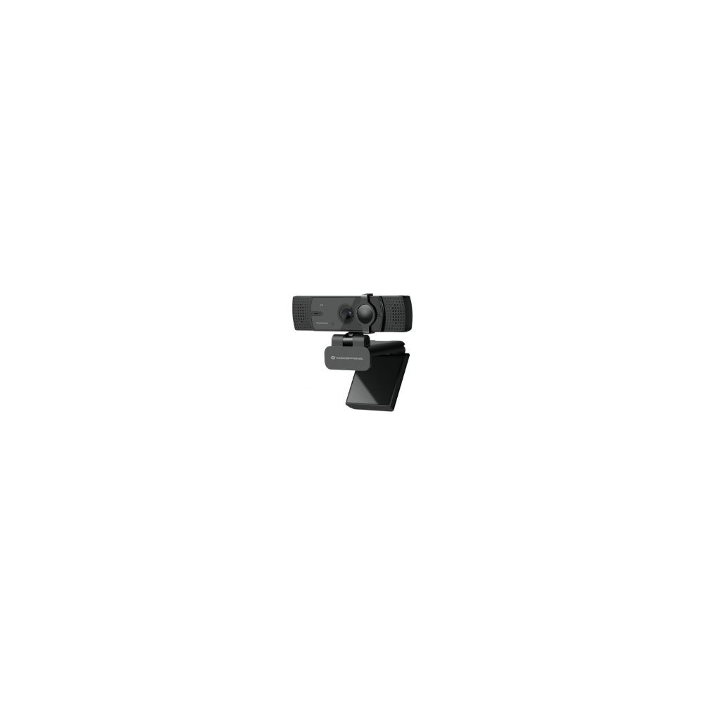 Webcam Conceptronic 4k Usb Micrófono Negra (amdis07b)