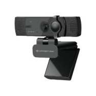Webcam Conceptronic 4k Usb Micrófono Negra (amdis08b)