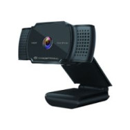 Webcam Conceptronic 2k Fhd Micrófono Negra (amdis06b)