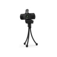 Webcam Krom Fhd Usb Micrófono Trípode Negra (nxkromkam)