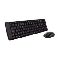 T+ratón Logitech Mk220 Rf Inglés Negro (920-003168)