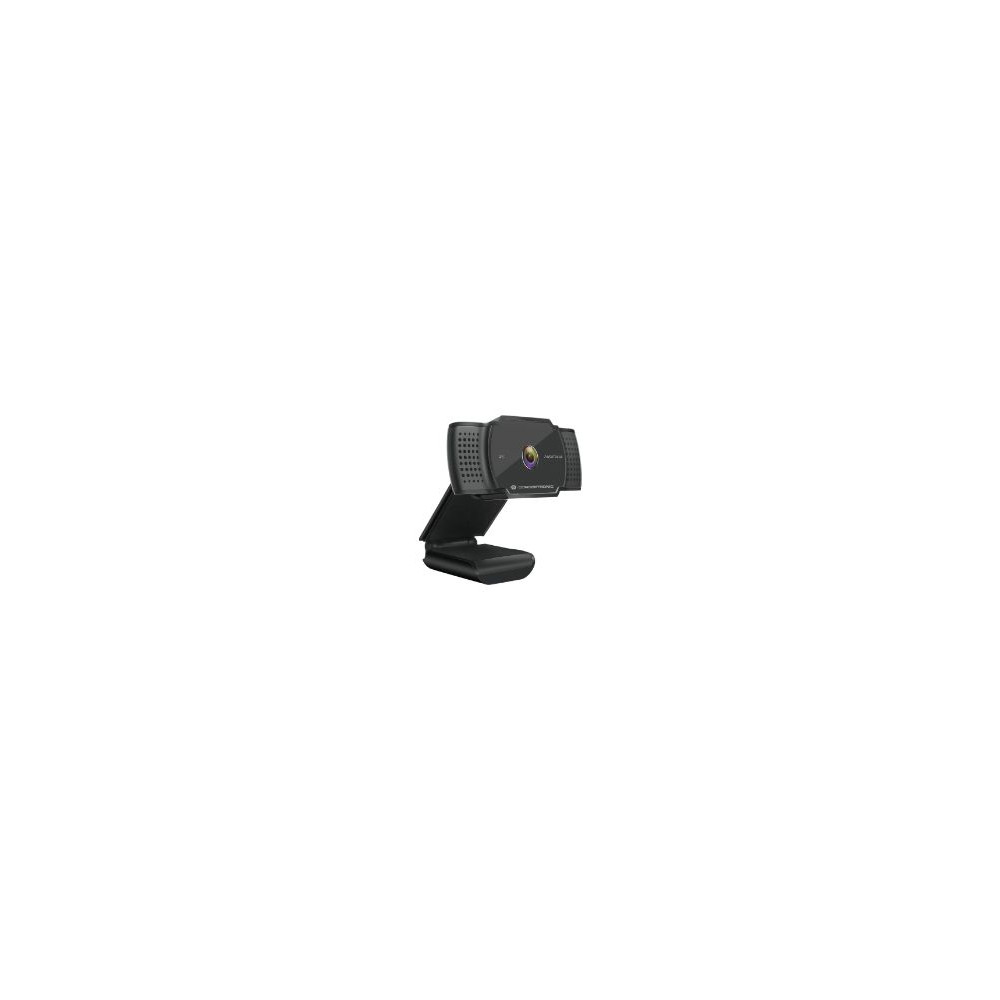 Webcam Conceptronic 2k Fhd Micrófono Negra (amdis02b)