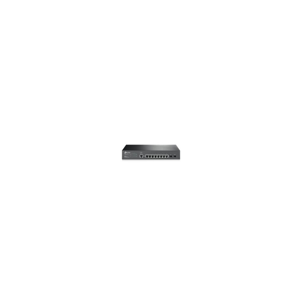 Switch Tp-link 8xrj45 2xsfp Poe Rack Negro (tl-sg3210)