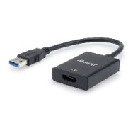 Cable Equip Usb-a/m A Hdmi/h 025m Negro (eq133385)