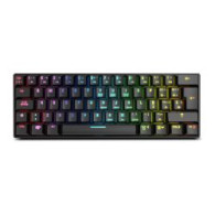 Teclado Gaming Krom Kluster Mini Rgb Bt (nxkromklstrsp)
