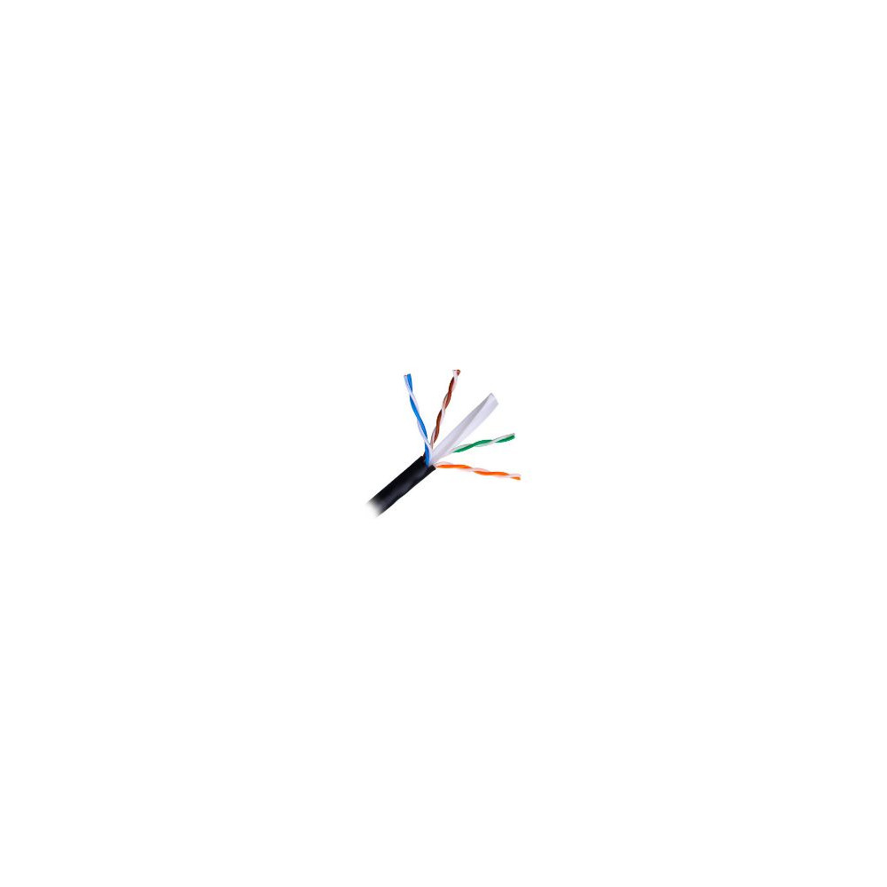 Cable Aisens Rj45 Cat.6 Utp Ext. 100m Negro (a135-0263)