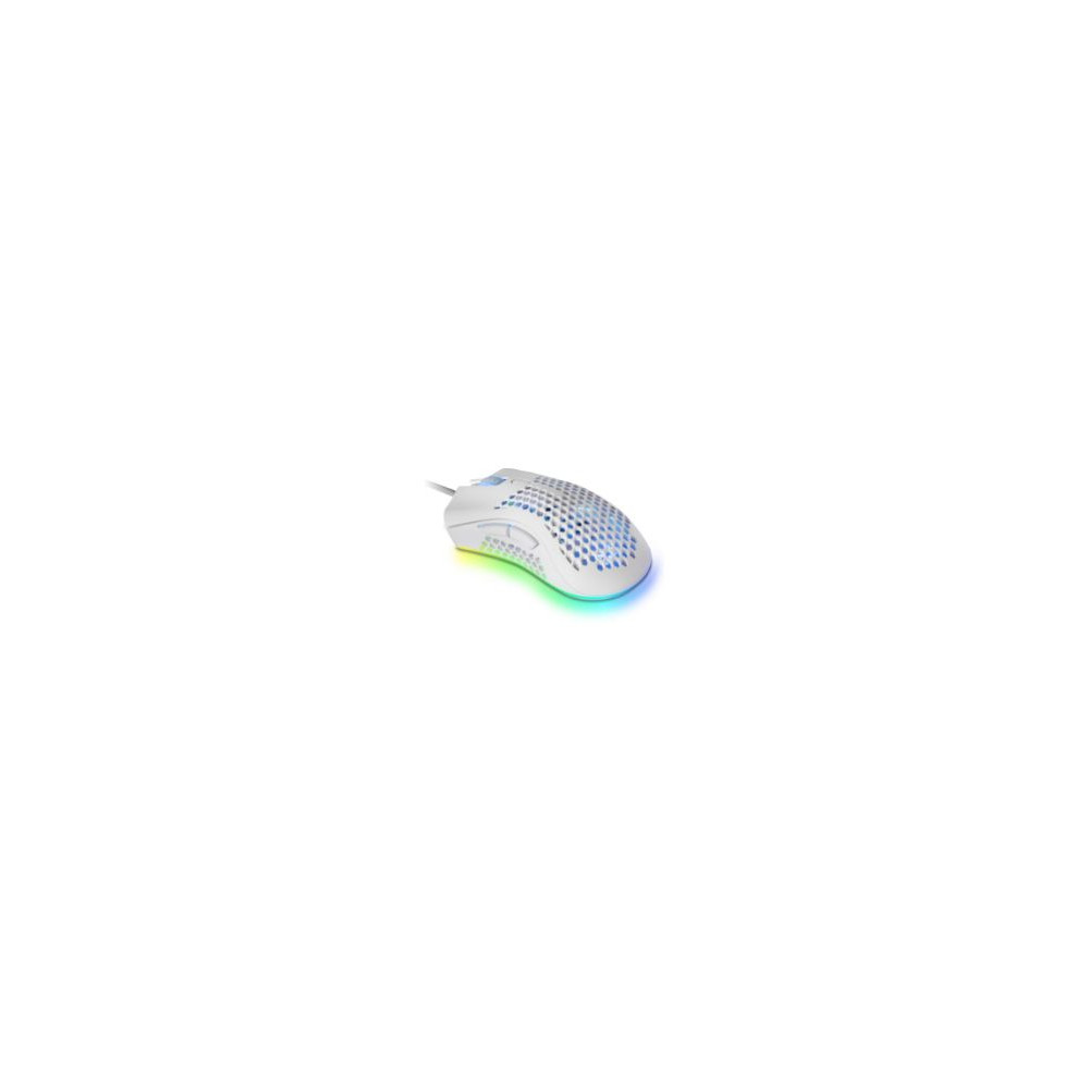 Ratón Mars Gaming Óptico Rgb Usb 32000dpi Blanco(mmexw)