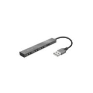 Hub Trust Halyx Usb 2.0 A 4xusb 2.0 Aluminio (23786)